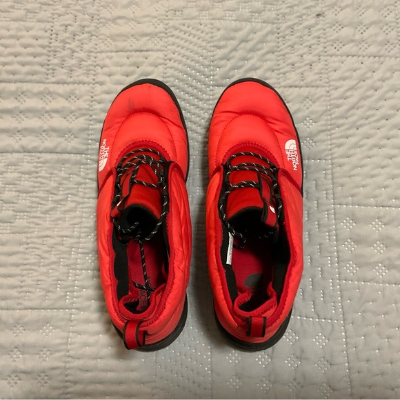 North Face Chukka Red Quilted Winter Boots - Picture 7 of 8